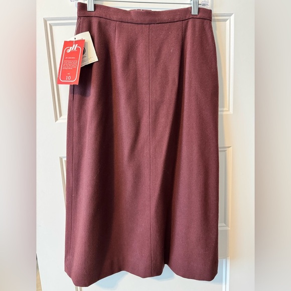 NWT Vintage JH Collectables Wool Blend Skirt Size 10 - Picture 3 of 7